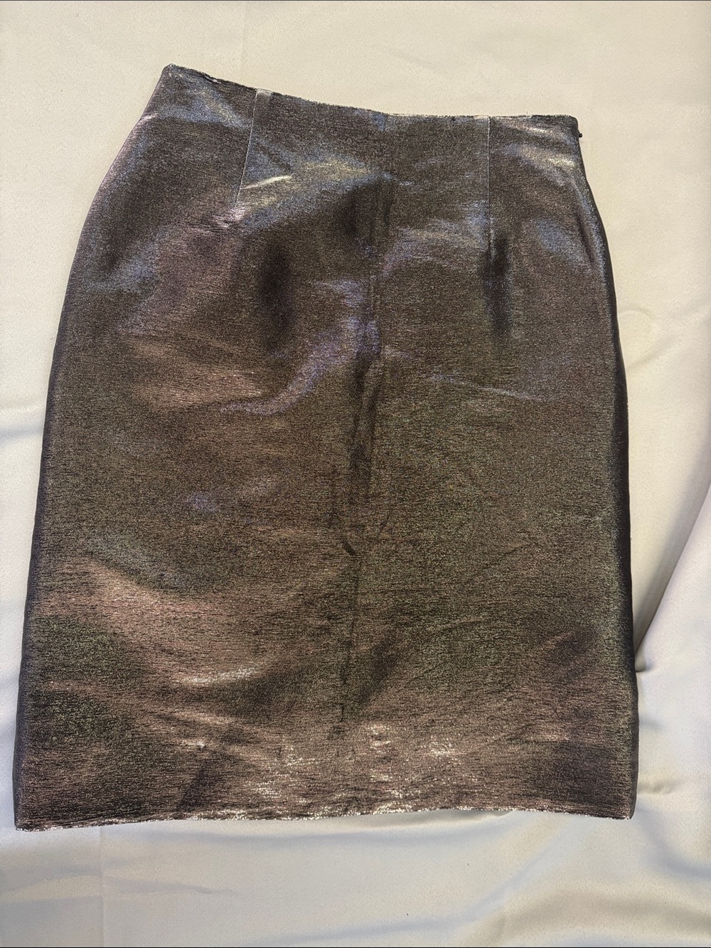Ralph Lauren metallic black skirt
